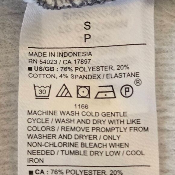 Banana Republic Womens Funnel Turtle Neck Textured Pullover Sweater Gray Small - Picture 8 of 9